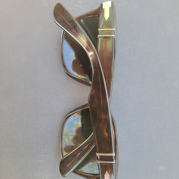 Persol 3058-s tortoiseshell with green lenses discontinued model - Picture 2 of 6